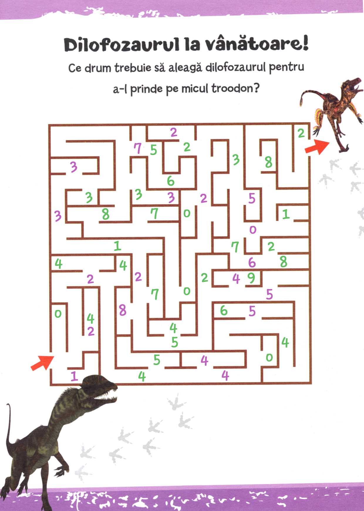 Dilofozaurul la vânătoare
